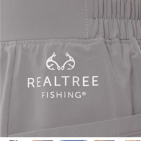 NWT Realtree Fishing Ladies Sea Side Skort, Frost Gray, 2XL - Picture 5 of 10